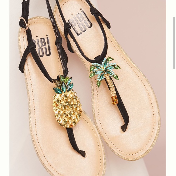 HOST PICK🌸NWOB Anthropologie Bibi Lou Sandals - Picture 5 of 8